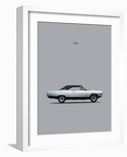 Plymouth GTX Coupe 1969-Mark Rogan-Framed Art Print