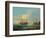 Plymouth Harbour with Shipping-null-Framed Giclee Print