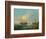 Plymouth Harbour with Shipping-null-Framed Giclee Print