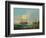 Plymouth Harbour with Shipping-null-Framed Giclee Print