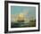 Plymouth Harbour with Shipping-null-Framed Giclee Print