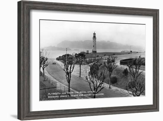 Plymouth Hoe, Plymouth, Devon, 1963-null-Framed Giclee Print