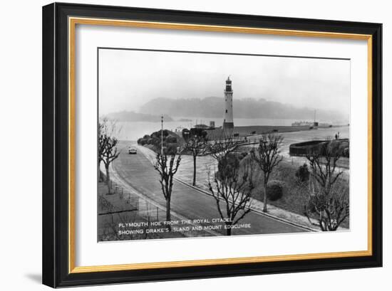 Plymouth Hoe, Plymouth, Devon, 1963-null-Framed Giclee Print