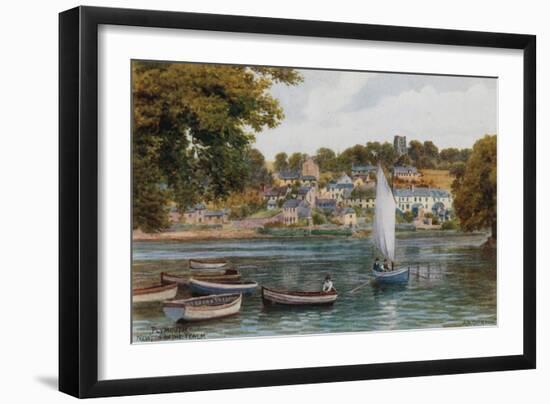 Plymouth, Newton on the Yealm-Alfred Robert Quinton-Framed Giclee Print