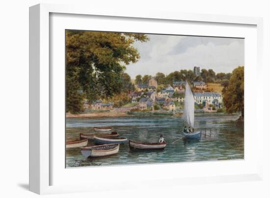 Plymouth, Newton on the Yealm-Alfred Robert Quinton-Framed Giclee Print