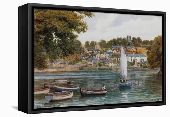 Plymouth, Newton on the Yealm-Alfred Robert Quinton-Framed Premier Image Canvas