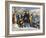 Plymouth Rock, 1620-Currier & Ives-Framed Giclee Print