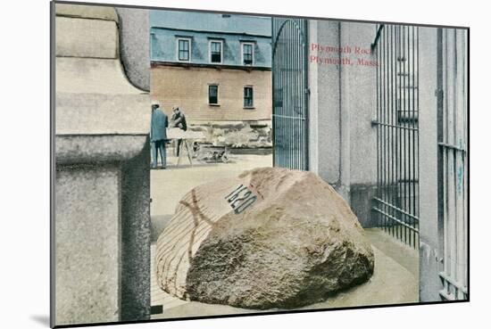 Plymouth Rock-null-Mounted Art Print
