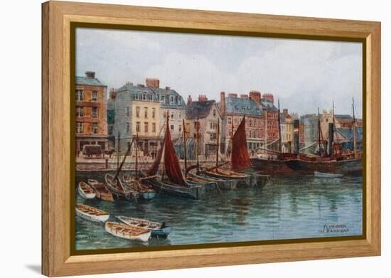 Plymouth, the Barbican-Alfred Robert Quinton-Framed Premier Image Canvas