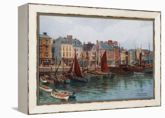 Plymouth, the Barbican-Alfred Robert Quinton-Framed Premier Image Canvas