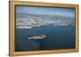 Plymouth with Drakes Island in Foreground, Devon, England, United Kingdom, Europe-Dan Burton-Framed Premier Image Canvas
