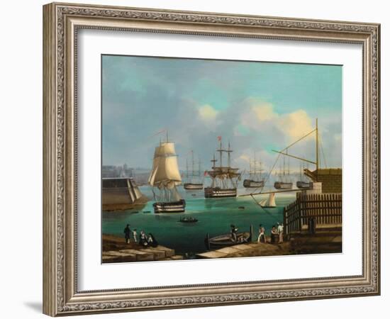 Plymouth-null-Framed Giclee Print