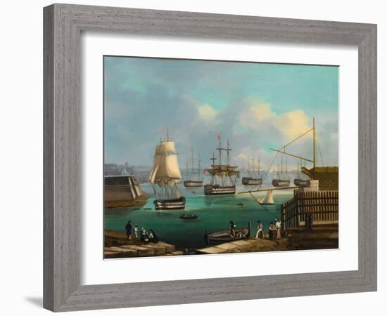 Plymouth-null-Framed Giclee Print