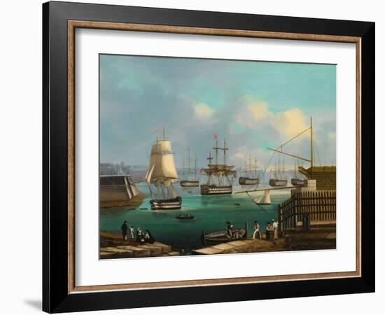 Plymouth-null-Framed Giclee Print