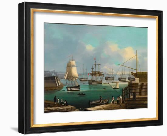 Plymouth-null-Framed Giclee Print