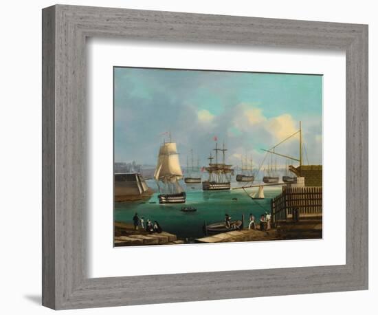 Plymouth-null-Framed Premium Giclee Print