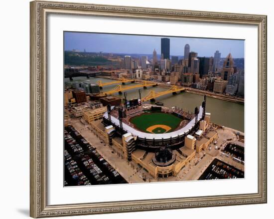 PNC Park - Pittsburgh, Pennsylvania-Mike Smith-Framed Art Print