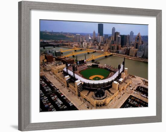 PNC Park - Pittsburgh, Pennsylvania-Mike Smith-Framed Art Print