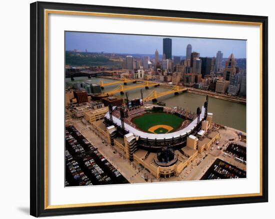 PNC Park - Pittsburgh, Pennsylvania-Mike Smith-Framed Art Print