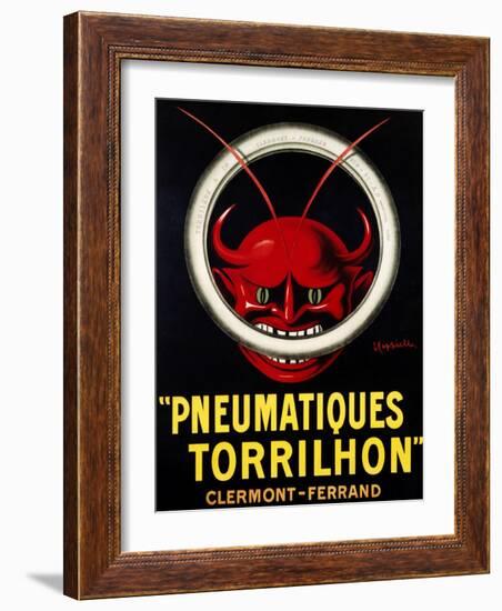 Pneumatiques Torrilhon-Leonetto Cappiello-Framed Art Print