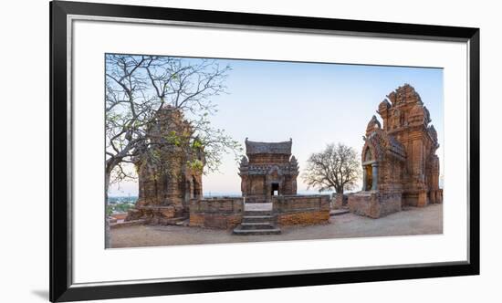 Po Klong Garai Temple, 13th Century Cham Towers, Phan Rang-Thap Cham, Ninh Thuan Province, Vietnam-Jason Langley-Framed Premium Photographic Print