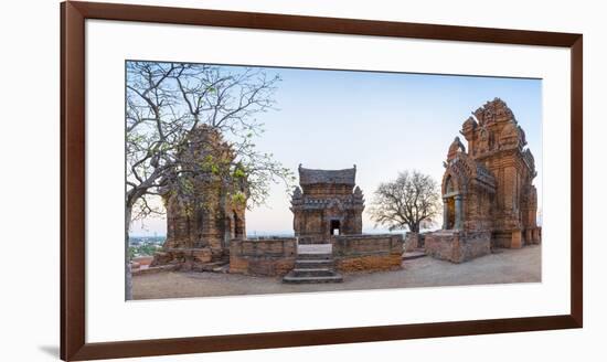 Po Klong Garai Temple, 13th Century Cham Towers, Phan Rang-Thap Cham, Ninh Thuan Province, Vietnam-Jason Langley-Framed Premium Photographic Print