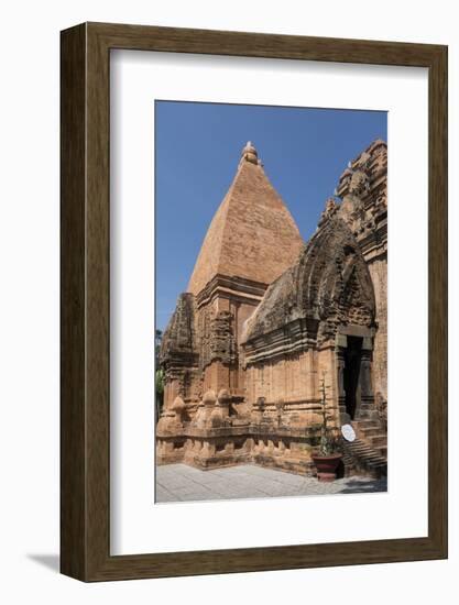 Po Nagar Cham Tower, Nha Trang, Vietnam, Indochina, Southeast Asia, Asia-Rolf Richardson-Framed Photographic Print