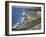 Pobbles Beach from the Pennard Cliffs, Gower, Wales, United Kingdom-David Hunter-Framed Photographic Print