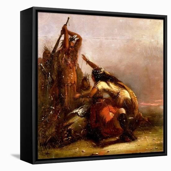 Pocahontas-Alfred Jacob Miller-Framed Premier Image Canvas