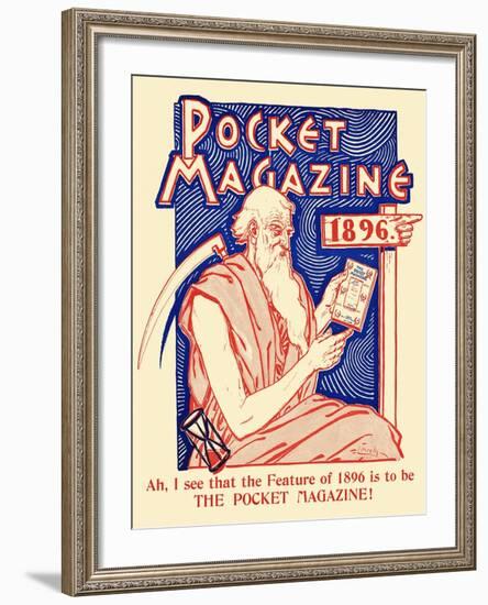 Pocket Magazine 1896-null-Framed Art Print