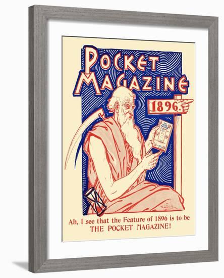 Pocket Magazine 1896-null-Framed Art Print