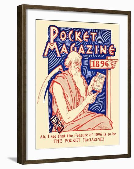 Pocket Magazine 1896-null-Framed Art Print