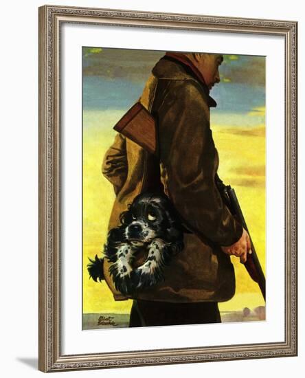 "Pocket Pal," November 17, 1945-Albert Staehle-Framed Giclee Print