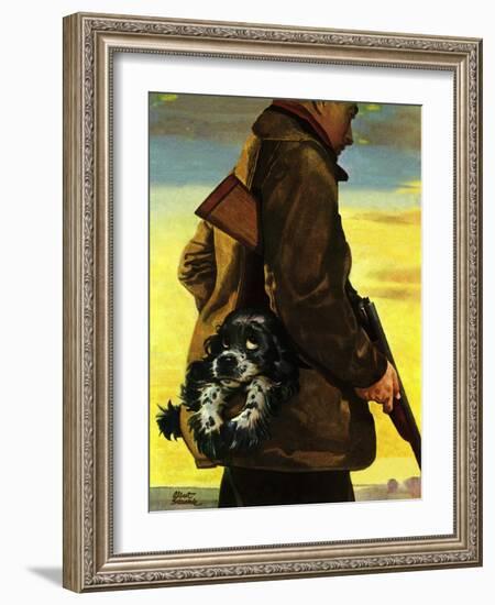 "Pocket Pal," November 17, 1945-Albert Staehle-Framed Giclee Print