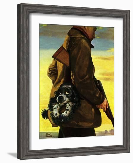 "Pocket Pal," November 17, 1945-Albert Staehle-Framed Giclee Print