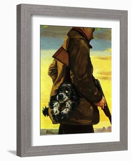 "Pocket Pal," November 17, 1945-Albert Staehle-Framed Giclee Print