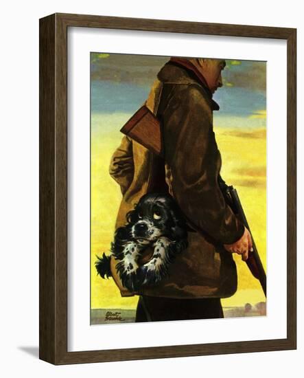 "Pocket Pal," November 17, 1945-Albert Staehle-Framed Giclee Print