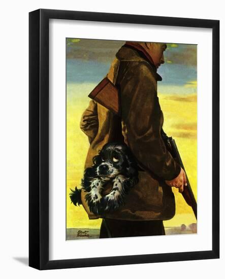 "Pocket Pal," November 17, 1945-Albert Staehle-Framed Giclee Print