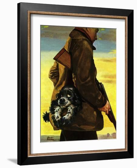 "Pocket Pal," November 17, 1945-Albert Staehle-Framed Giclee Print