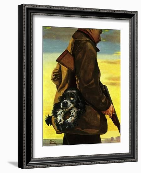 "Pocket Pal," November 17, 1945-Albert Staehle-Framed Giclee Print