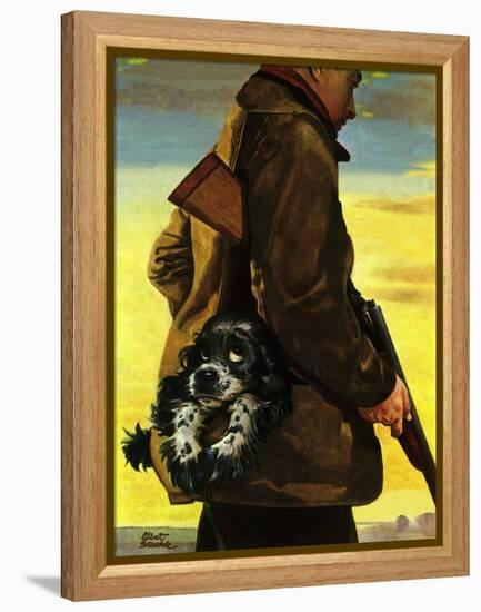 "Pocket Pal," November 17, 1945-Albert Staehle-Framed Premier Image Canvas