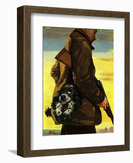 "Pocket Pal," November 17, 1945-Albert Staehle-Framed Giclee Print