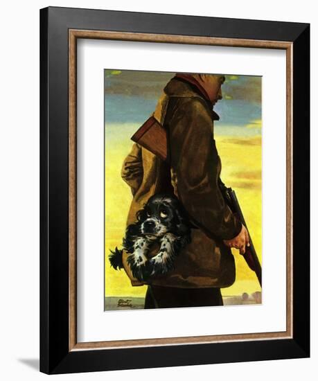 "Pocket Pal," November 17, 1945-Albert Staehle-Framed Giclee Print