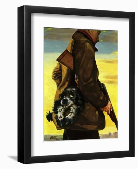 "Pocket Pal," November 17, 1945-Albert Staehle-Framed Giclee Print