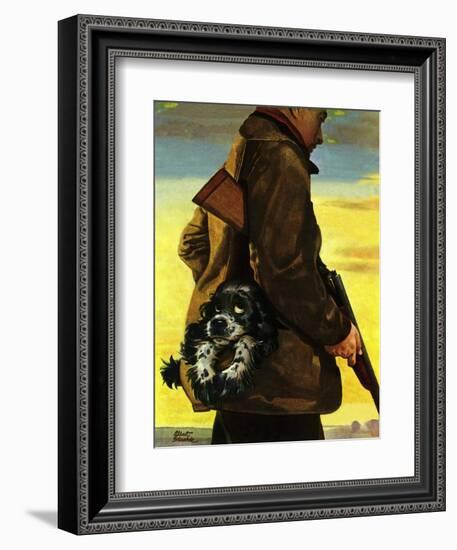 "Pocket Pal," November 17, 1945-Albert Staehle-Framed Giclee Print