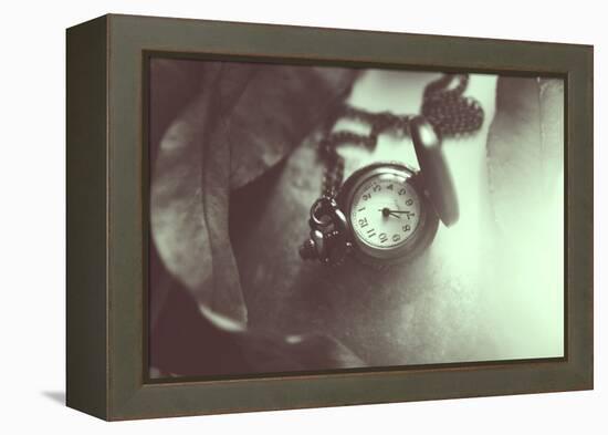 Pocket Watch-Carolina Hernandez-Framed Premier Image Canvas