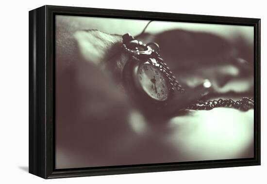 Pocket Watch-Carolina Hernandez-Framed Premier Image Canvas