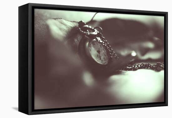 Pocket Watch-Carolina Hernandez-Framed Premier Image Canvas