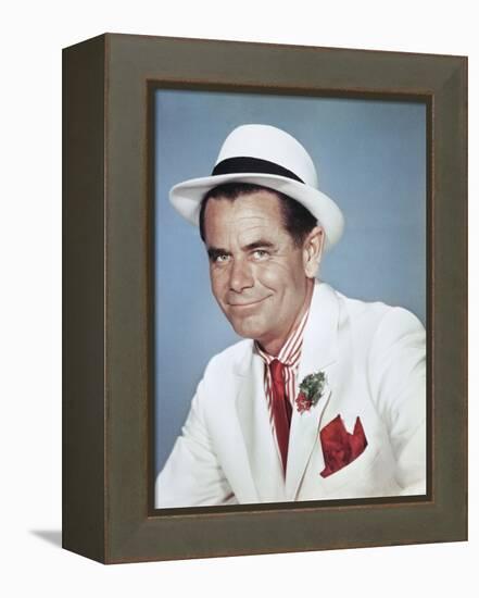 POCKETFUL OF MONEY, 1961 directed by FRANK CAPRA Glenn Ford (photo)-null-Framed Stretched Canvas