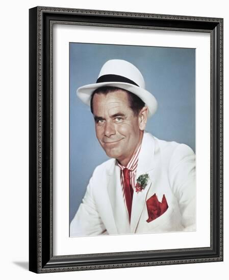 POCKETFUL OF MONEY, 1961 directed by FRANK CAPRA Glenn Ford (photo)-null-Framed Photo